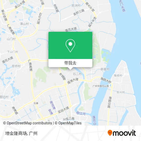增金隆商场地图