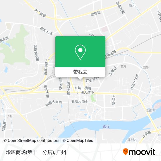增晖商场(第十一分店)地图