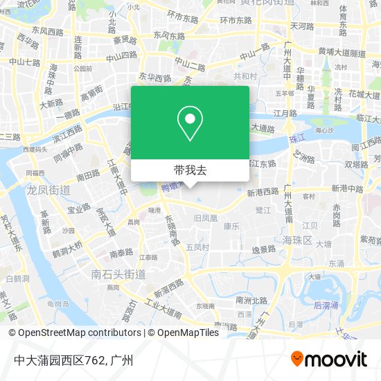 中大蒲园西区762地图