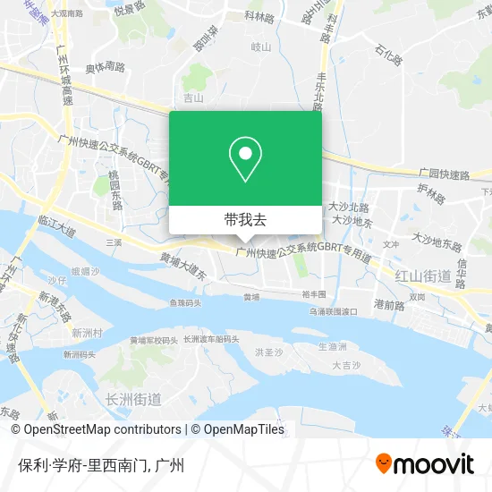 保利·学府-里西南门地图