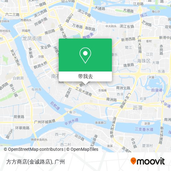 方方商店(金诚路店)地图