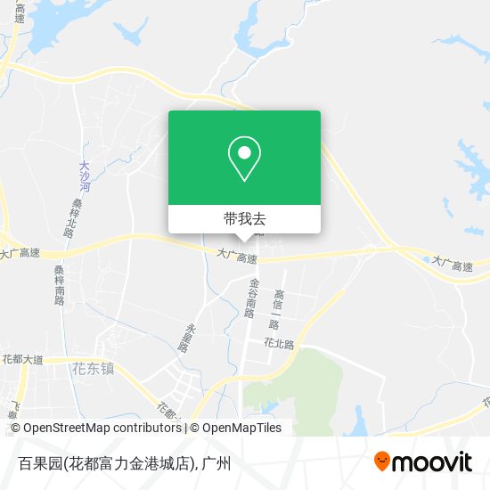 百果园(花都富力金港城店)地图