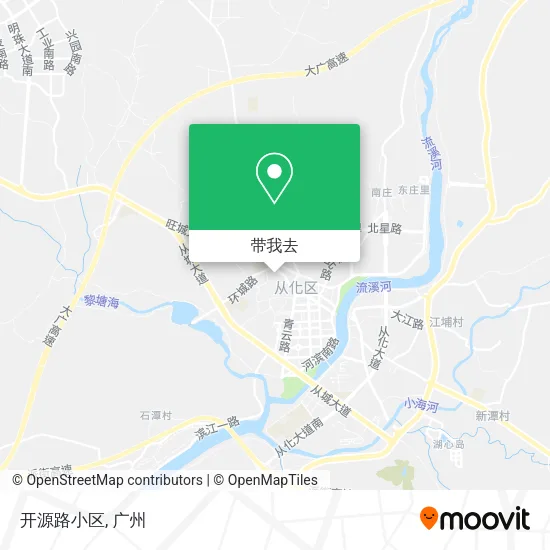 开源路小区地图