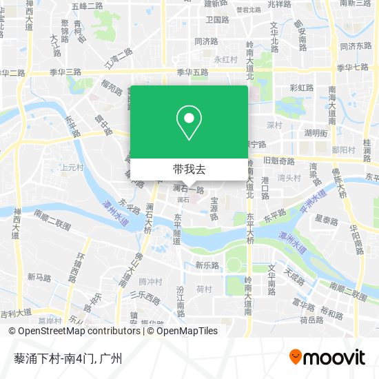 藜涌下村-南4门地图