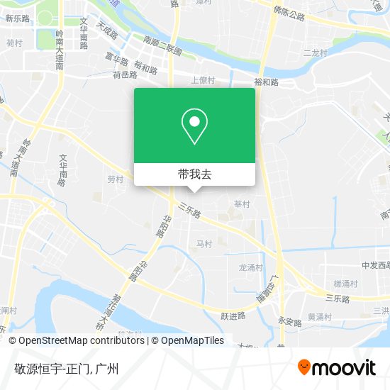 敬源恒宇-正门地图