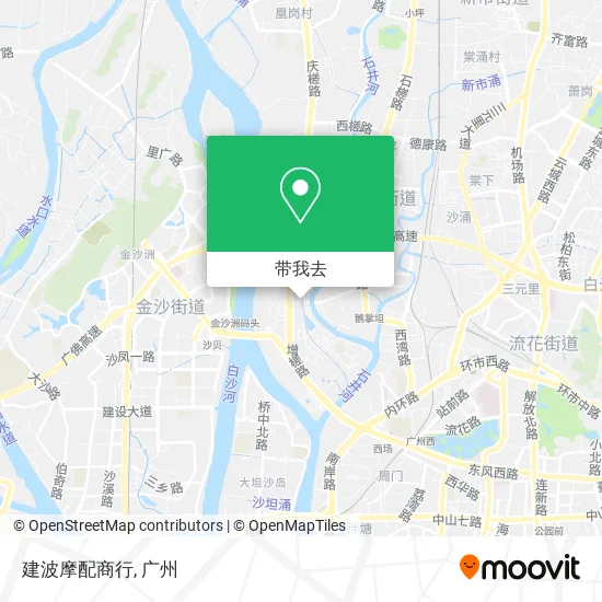 建波摩配商行地图