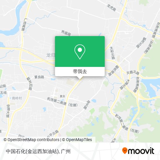 中国石化(金运西加油站)地图