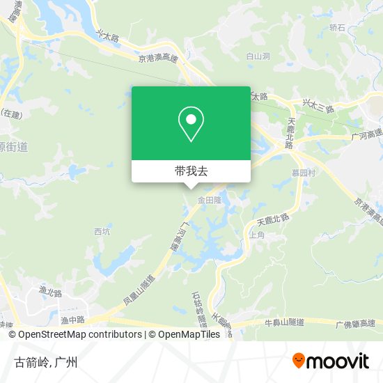 古箭岭地图