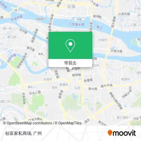 创富家私商场地图