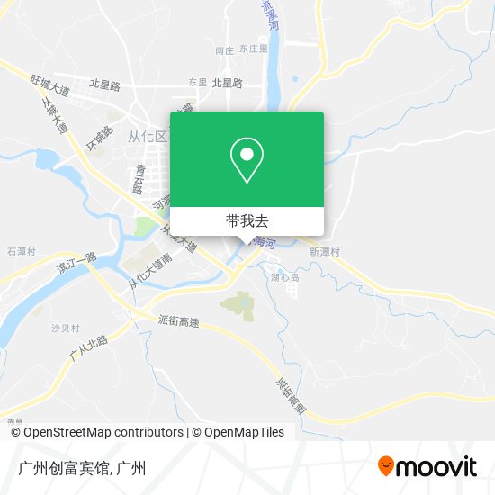 广州创富宾馆地图