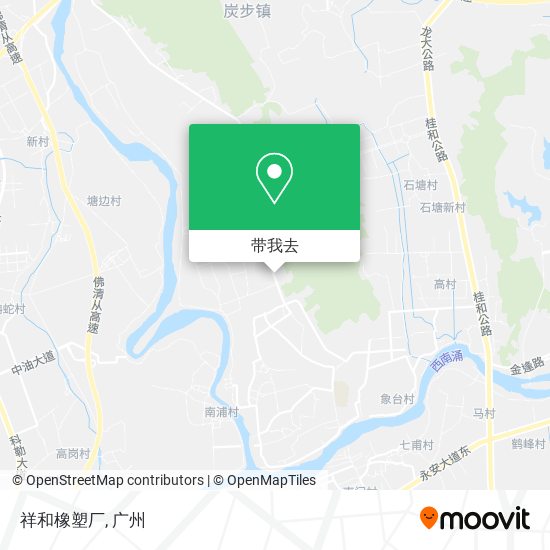 祥和橡塑厂地图