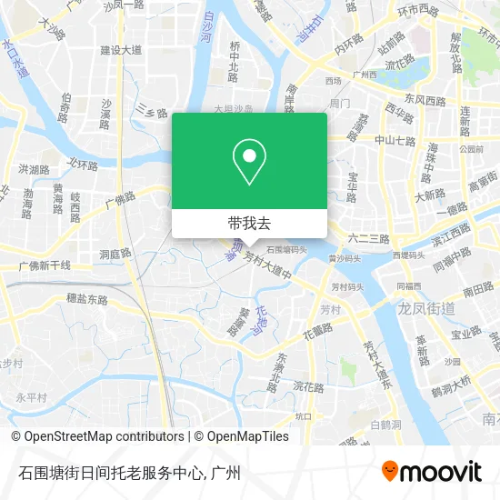 石围塘街日间托老服务中心地图