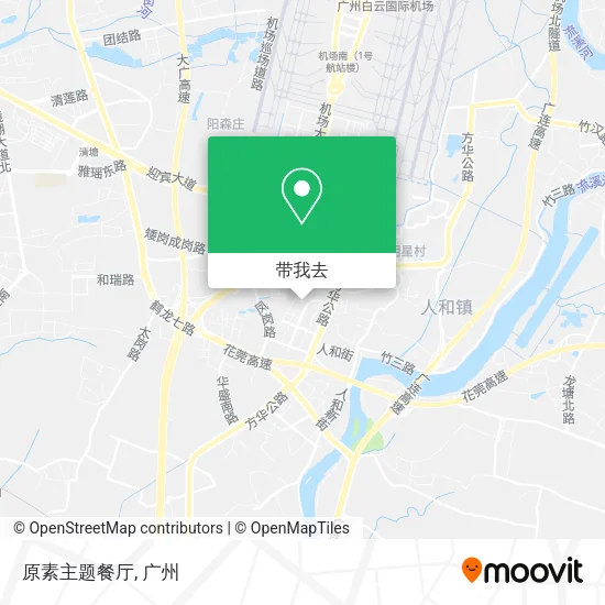 原素主题餐厅地图