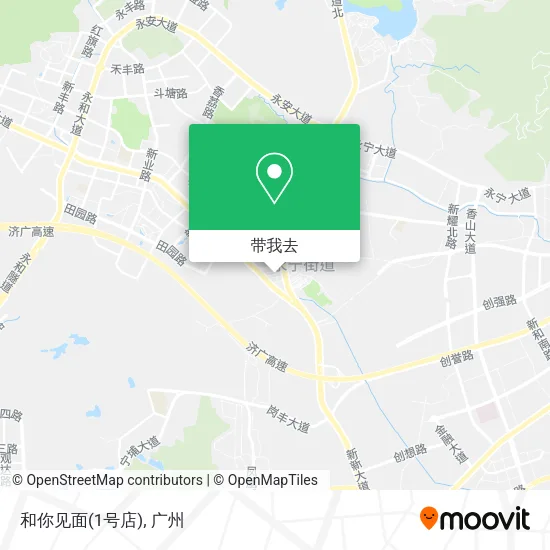 和你见面(1号店)地图