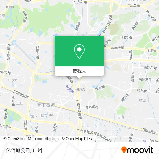 亿佰通公司地图