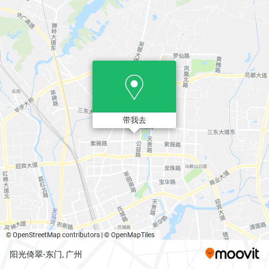 阳光倚翠-东门地图