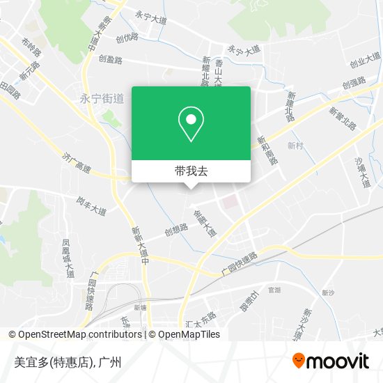 美宜多(特惠店)地图