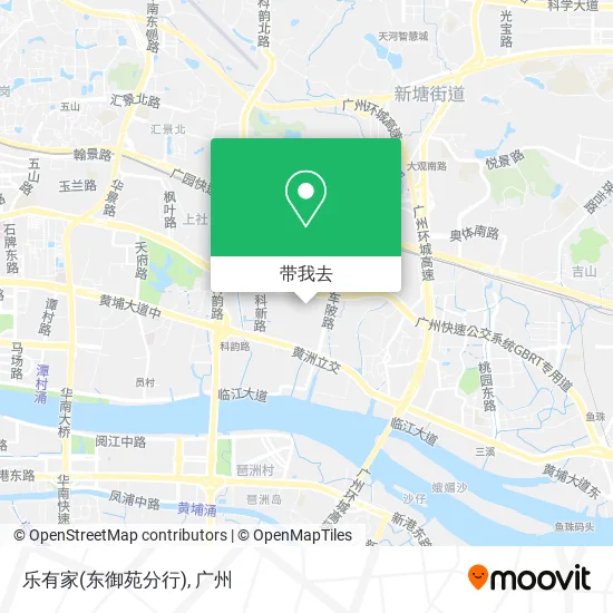 乐有家(东御苑分行)地图