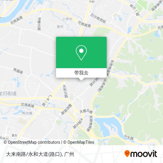 大来南路/永和大道(路口)地图