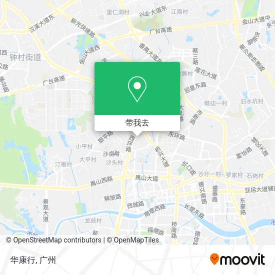 华康行地图