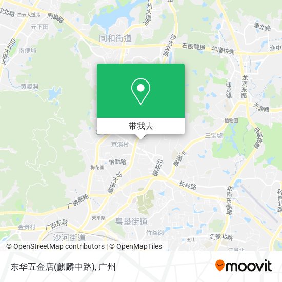 东华五金店(麒麟中路)地图