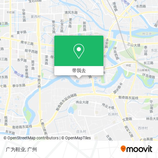 广为鞋业地图