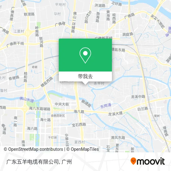 广东五羊电缆有限公司地图