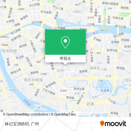 林记宝润纺织地图
