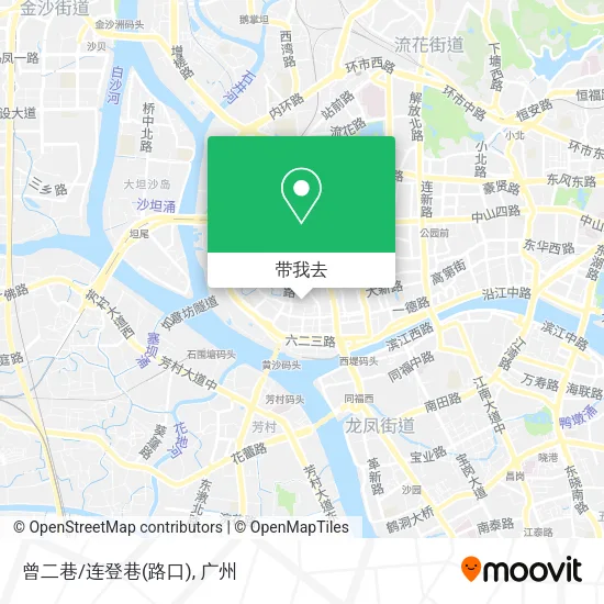 曾二巷/连登巷(路口)地图