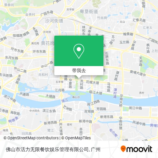 佛山市活力无限餐饮娱乐管理有限公司地图