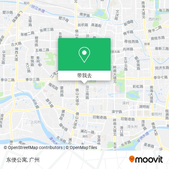 东便公寓地图