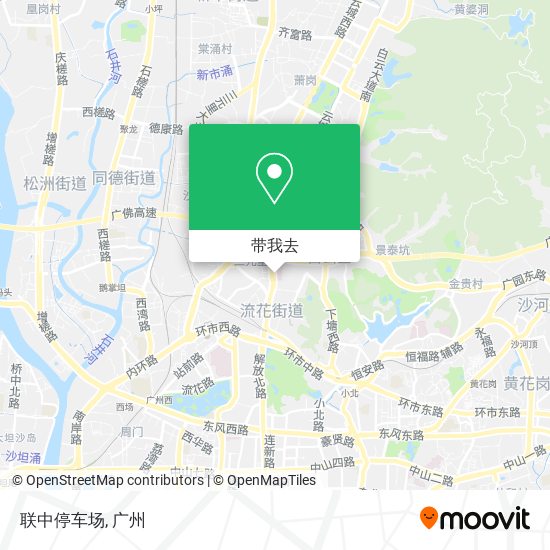 联中停车场地图