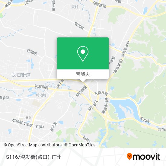 S116/鸿发街(路口)地图