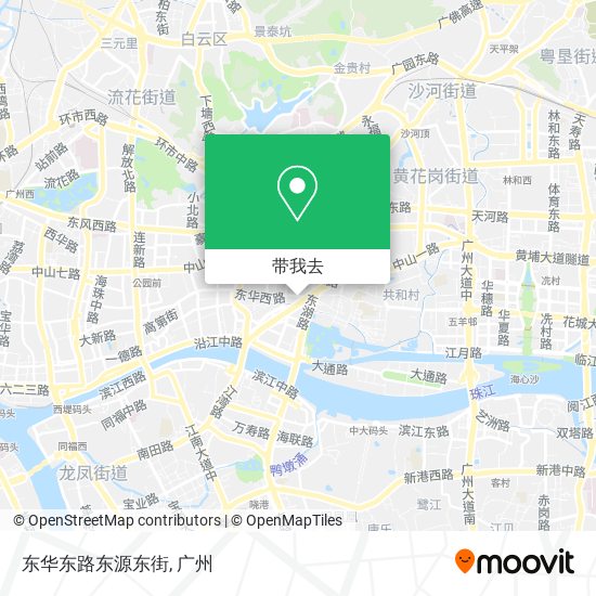 东华东路东源东街地图