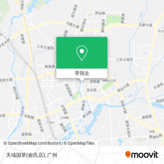 天域国草(俞氏店)地图
