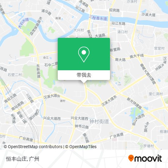 恒丰山庄地图