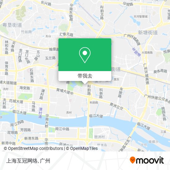 上海互冠网络地图