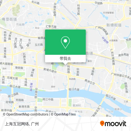 上海互冠网络地图