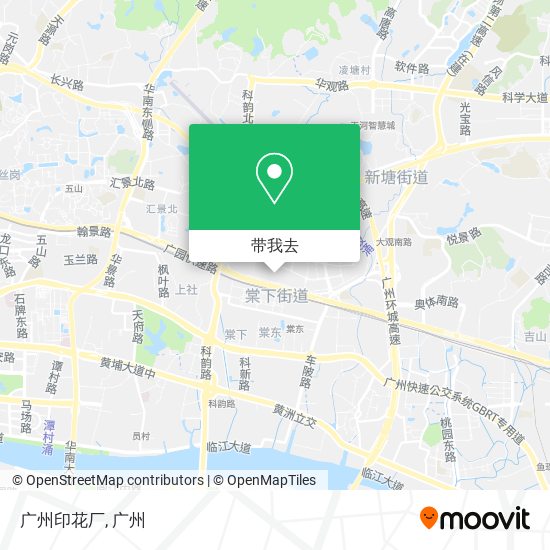 广州印花厂地图