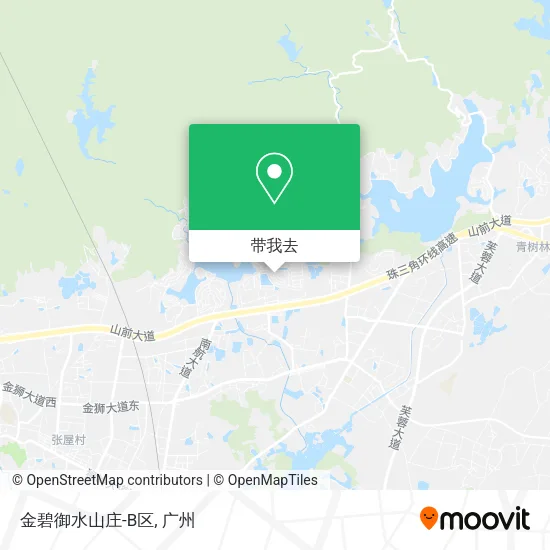 金碧御水山庄-B区地图