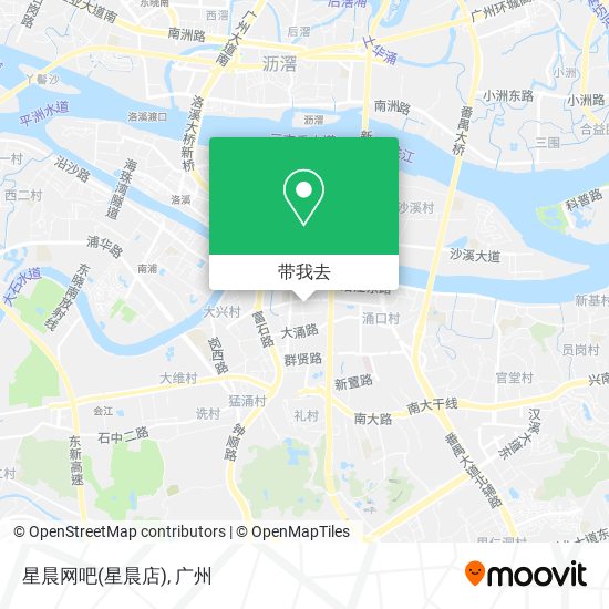 星晨网吧(星晨店)地图