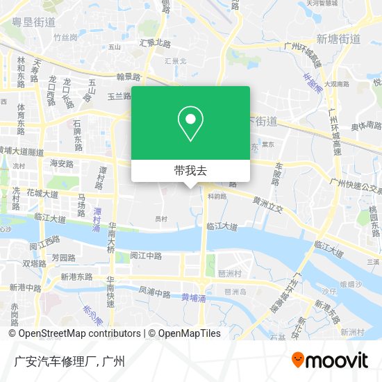 广安汽车修理厂地图