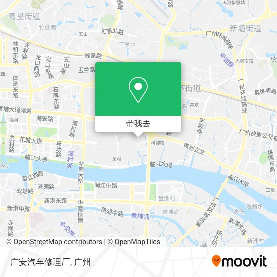 广安汽车修理厂地图