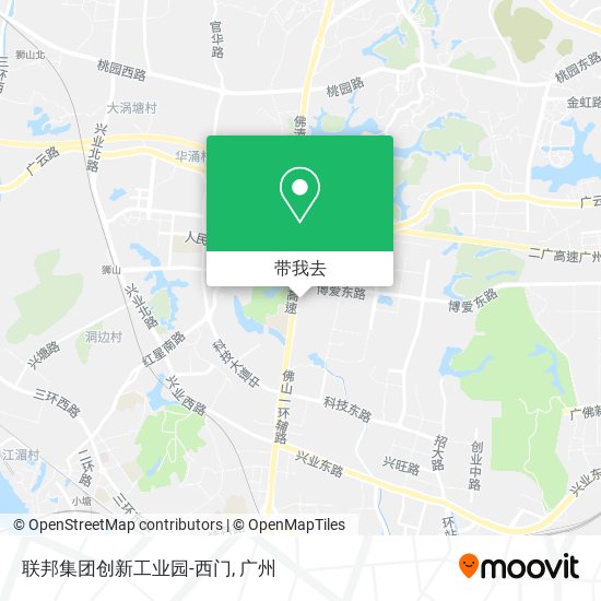 联邦集团创新工业园-西门地图