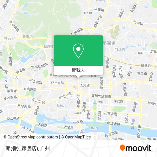 顾(香江家居店)地图
