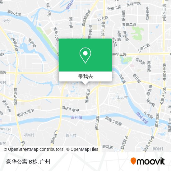 豪华公寓-B栋地图