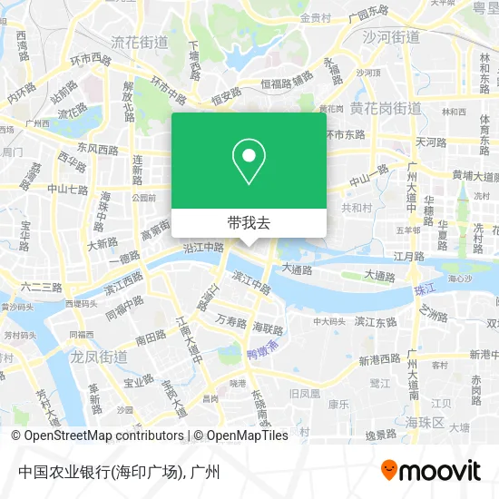 中国农业银行(海印广场)地图