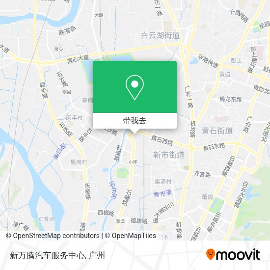 新万腾汽车服务中心地图