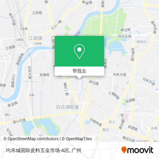 均禾城国际皮料五金市场-A区地图