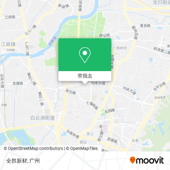 全胜新材地图
